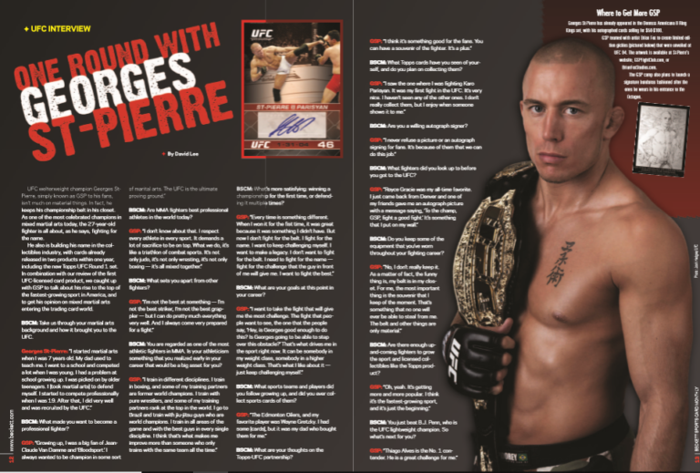 Georges St-Pierre UFC Interview